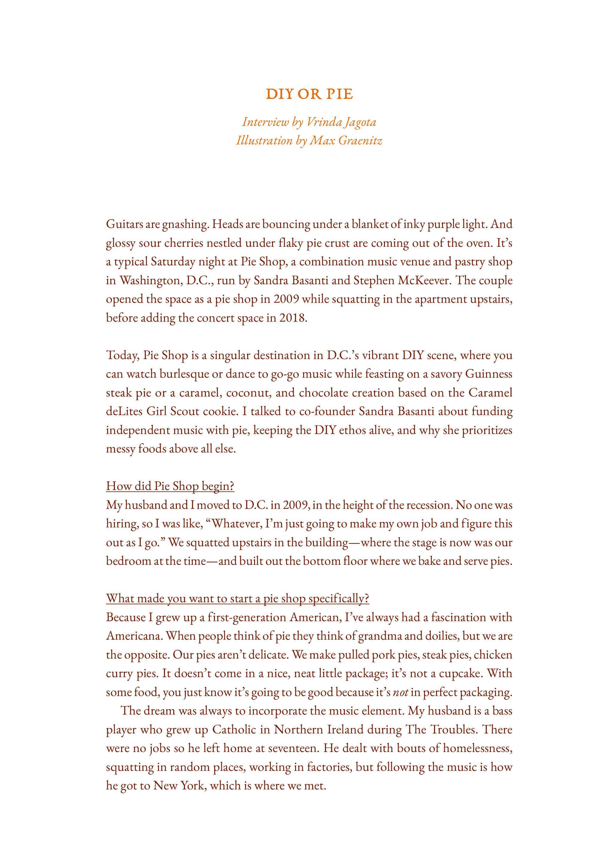 Cake Zine - Wholesale Magazine - Volume 3: Humble Pie4