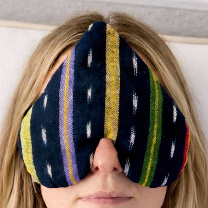 Weighted Comfort Heart Eye Bag for wholesale by Upavim Crafts