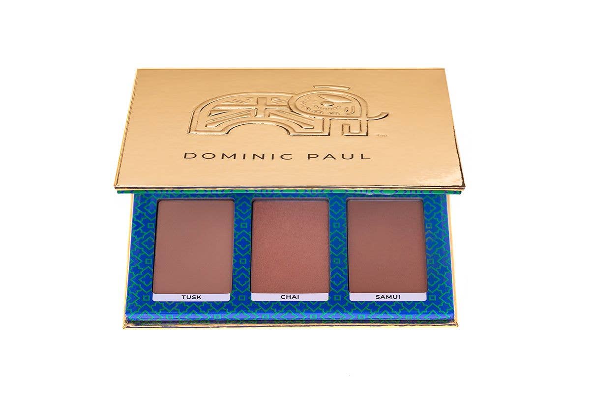 Dominic Paul Cosmetics Limited – wholesale Makeup contour – Multipurpose Contour Palette1