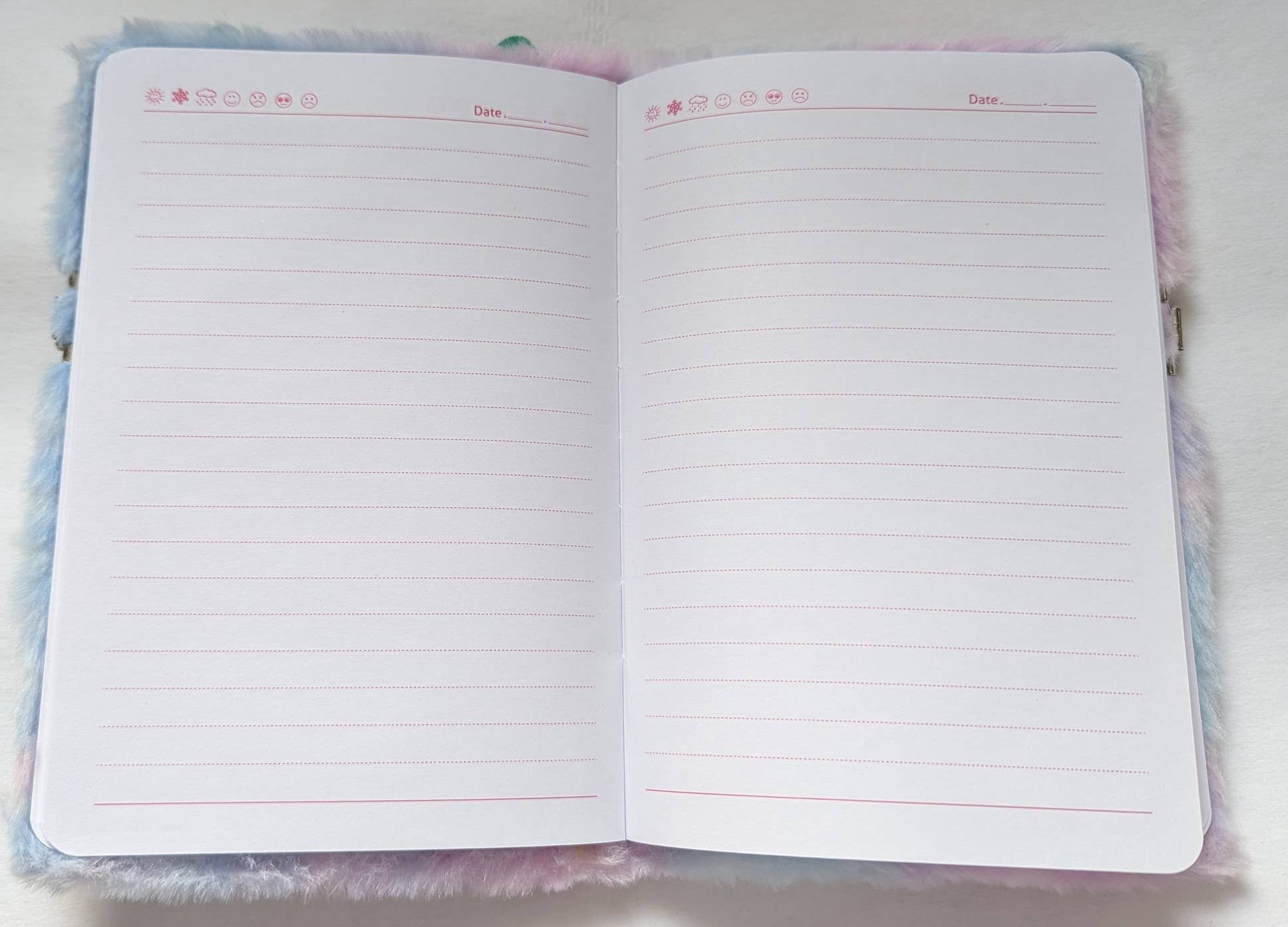 Indie Beacon Book Light - Wholesale Notebook - Furry Friends Locking Diary6