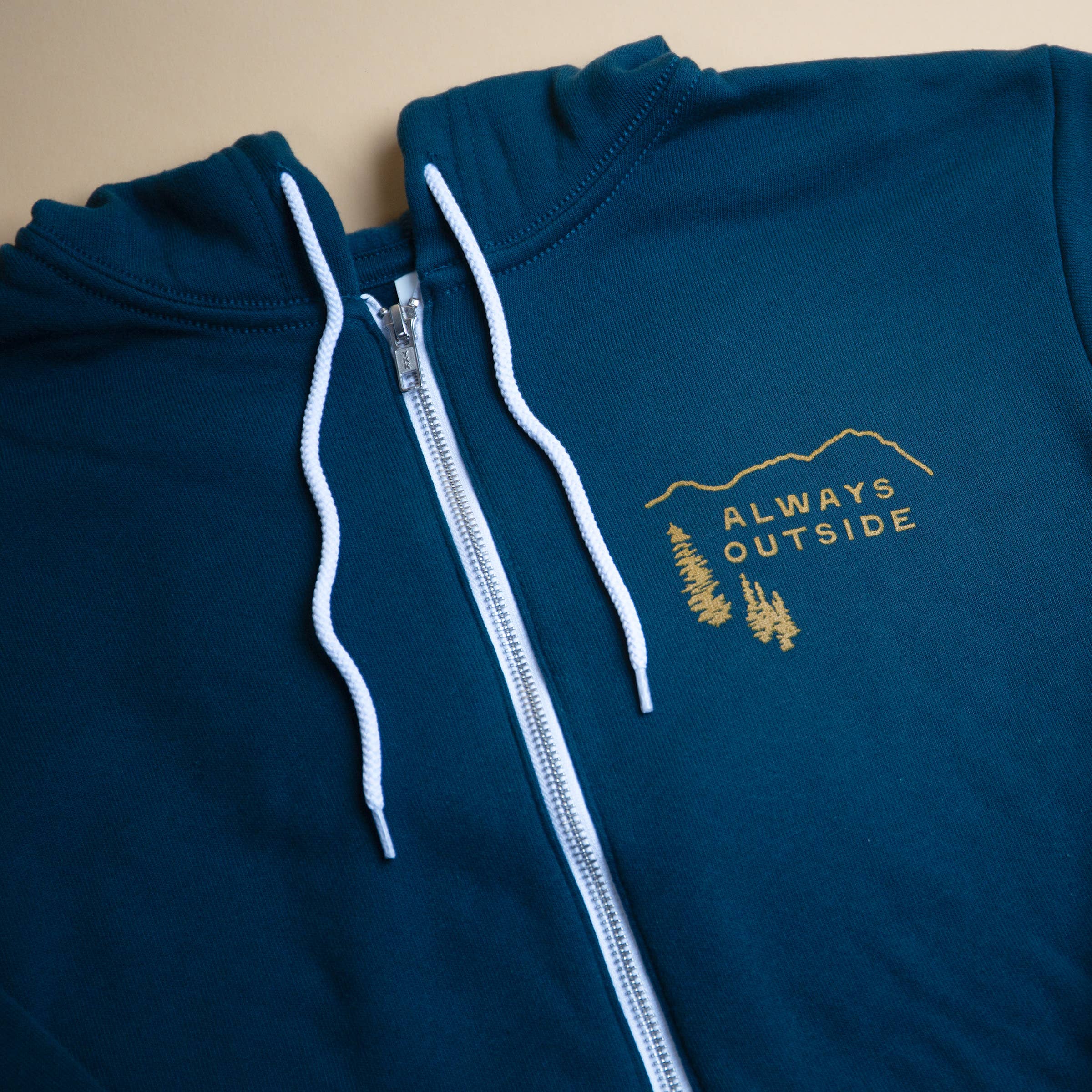 Tender Loving Empire - Wholesale Hoodie - Unisex - Always Outside Hoodie (Deep Teal) 3