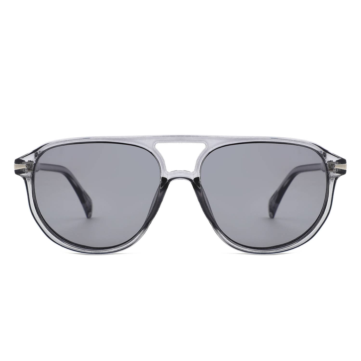 Cramilo Eyewear - Wholesale Sunglasses - Unisex - Retro Brow-Bar Unisex Frame Fashion Aviator Sunglasses10