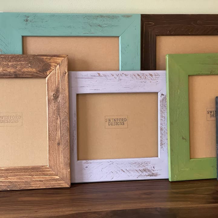 Swinford Designs - Wholesale Picture frame - Handmade Wood Frames - Ivy Green (Choose Your Size)6