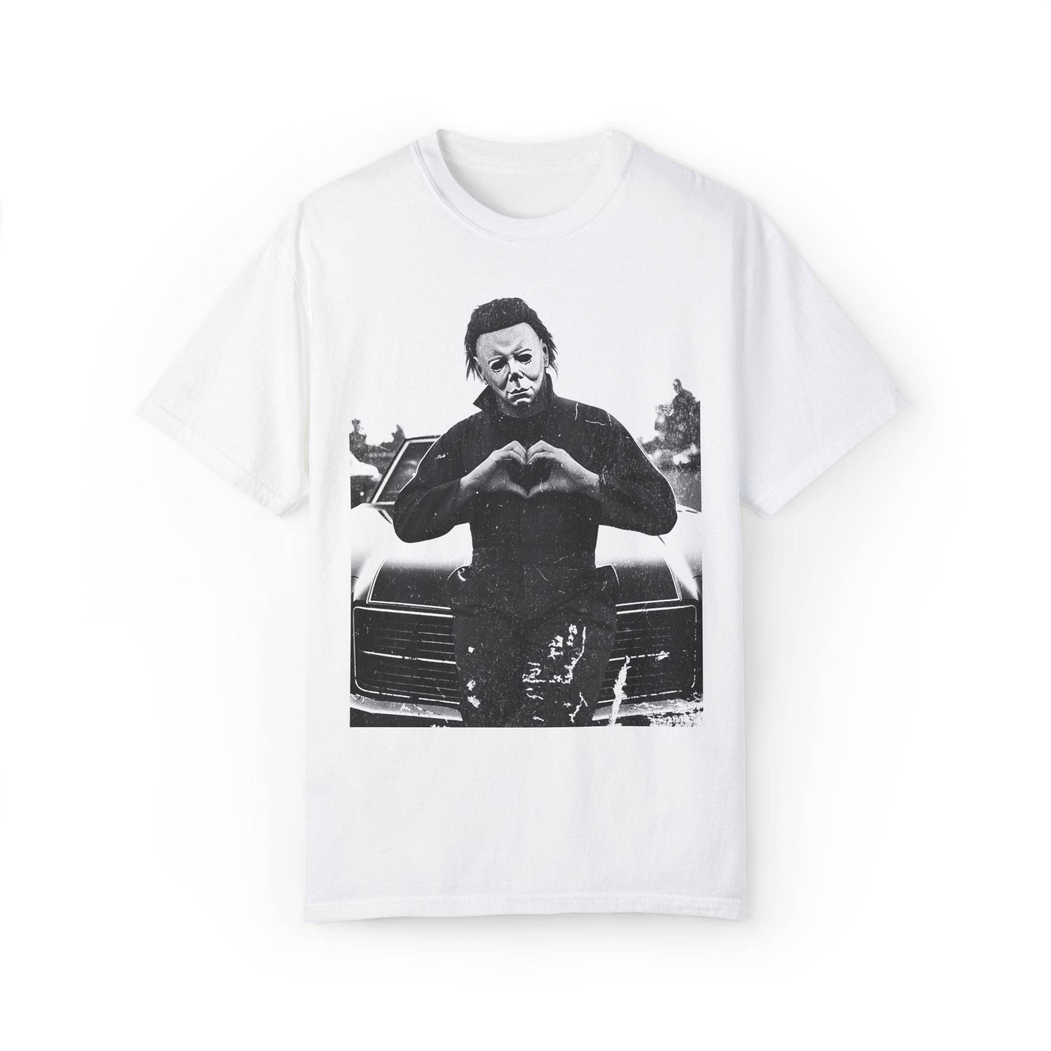 KILLER RETRO - Wholesale Screen Printed T-Shirt - Unisex - Retro Michael Myers Vintage T-shirt.1