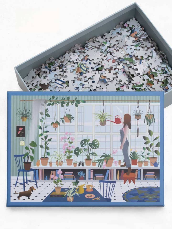PLANT LOVER - JIGSAW PUZZLE - 1,000 pieces for wholesale by ViSSEVASSE