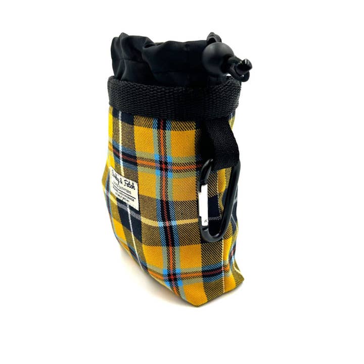 Barkley and Fetch – wholesale Pet treat bag – Dog – Cornish Tartan Treat Bag1