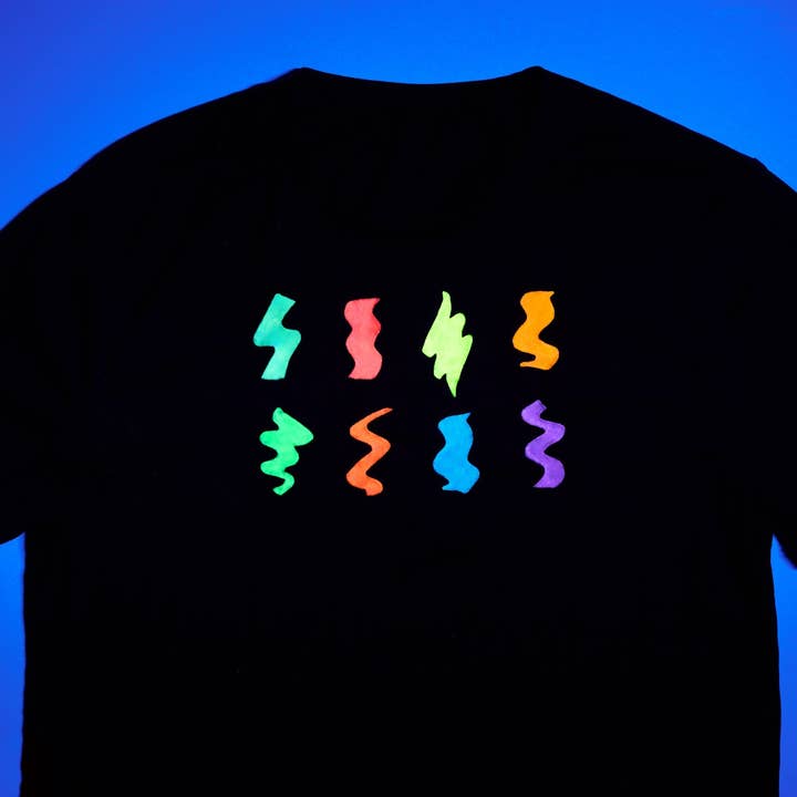 Moon Makeup - Wholesale Fabric Paint - Glow in the Dark 3D Fabric Paint13