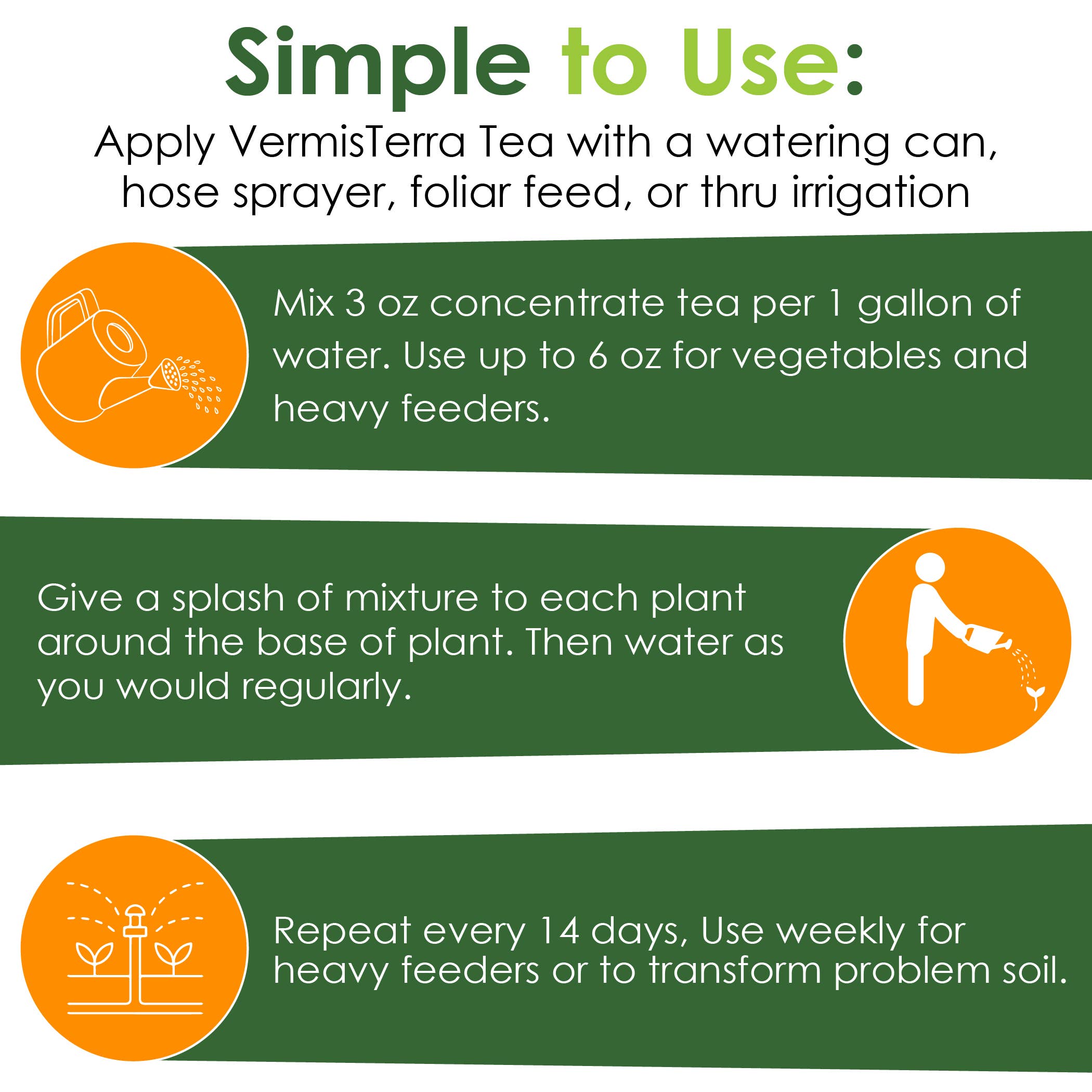 VermisTerra - Wholesale Planting/potting soil - VermisTerra Earthworm Casting Tea - 32 oz5