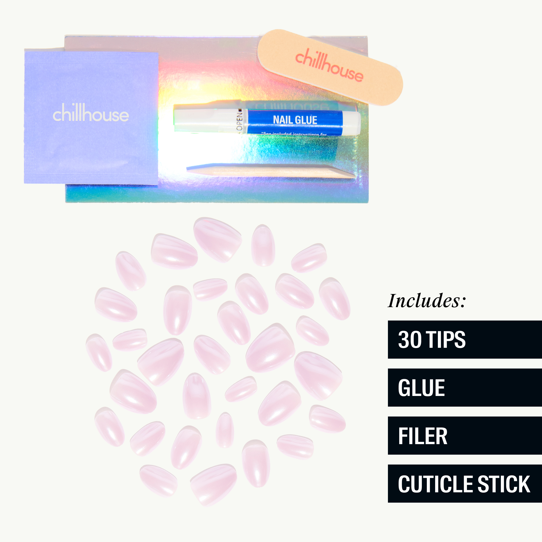 Chillhouse - Vente Faux ongles/vernis en patch - Chill Tips - Lil Lilah2