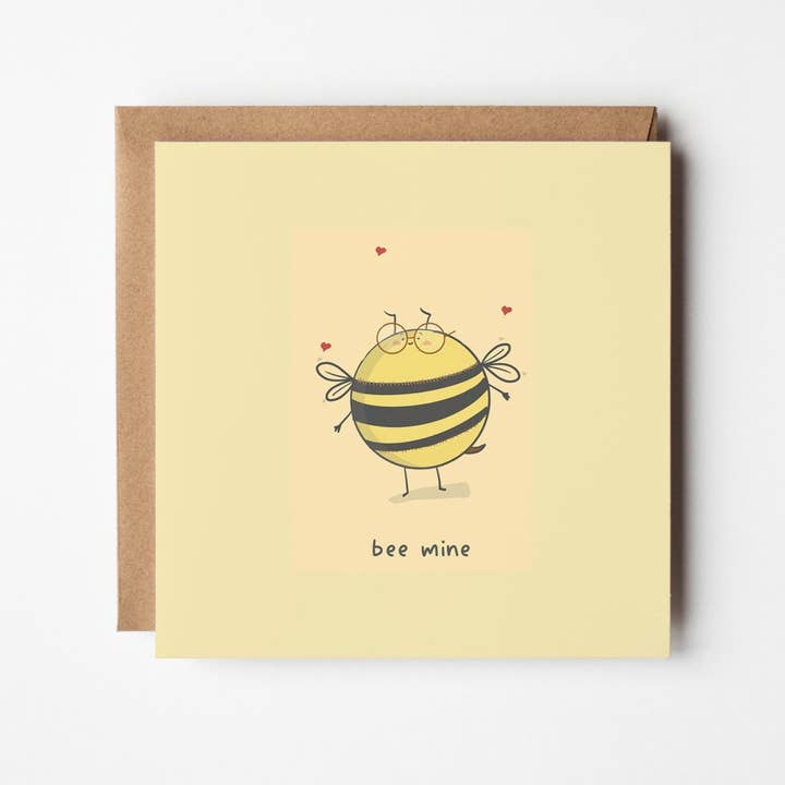 Bee Mine | Carte de vœux pour la vente par Richard Darani