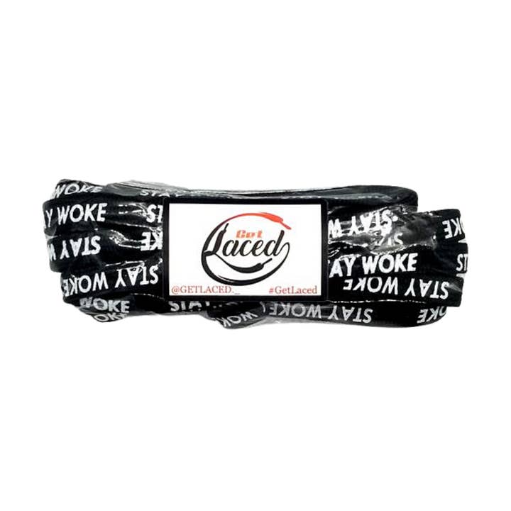 Blijf wakker! veters voor wholesale door Get Laced Laces