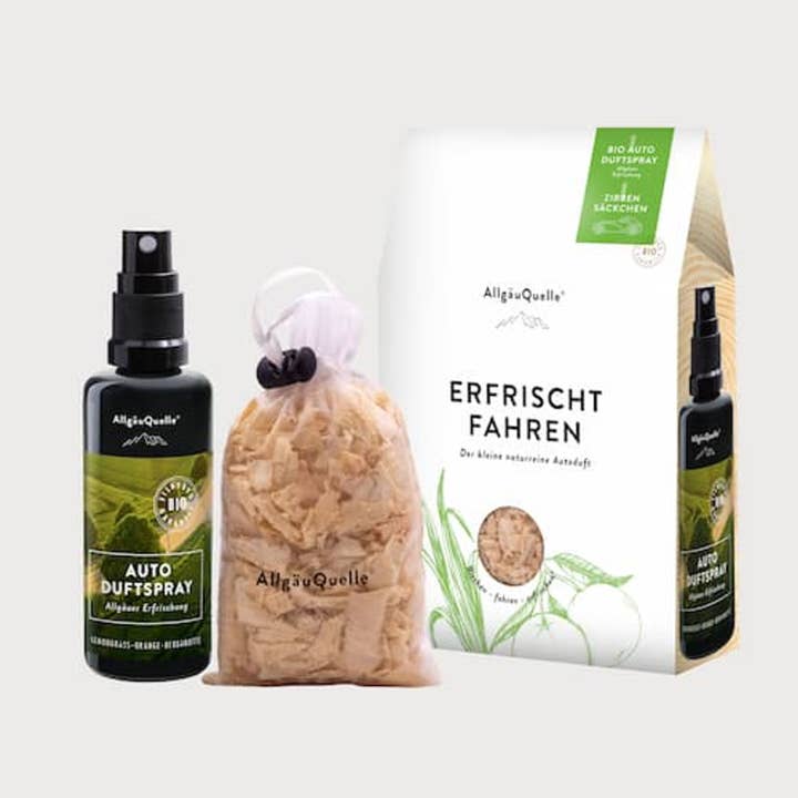 Allgäu Quelle set de parfum pour voiture mini pour la vente par Allgäuquelle Naturprodukte GmbH