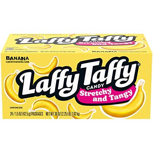Barre de Laffy Taffy Taffy Banane 1,5 oz 24 par boîte pour la vente par Shop The King