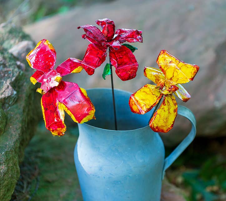 Bobbianne's Flowers – Großhandel Künstliche Blumen – Goldene Rose3