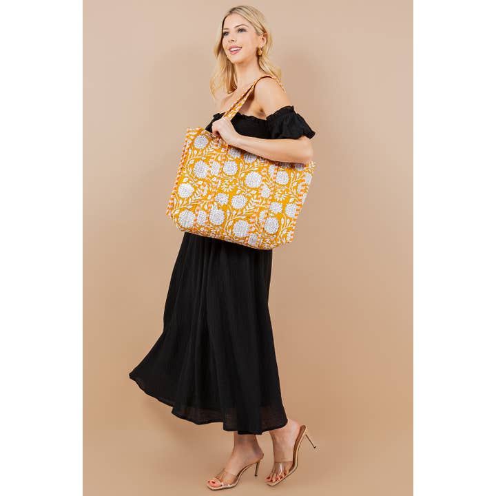 LA Soul – wholesale Tote bag – Women's – Quilted Tote Bag (BG-57)