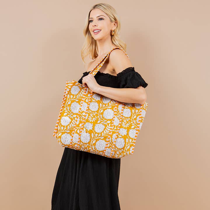 LA Soul - Wholesale Tote Bag - Women's - Quilted Tote Bag (BG-57)0