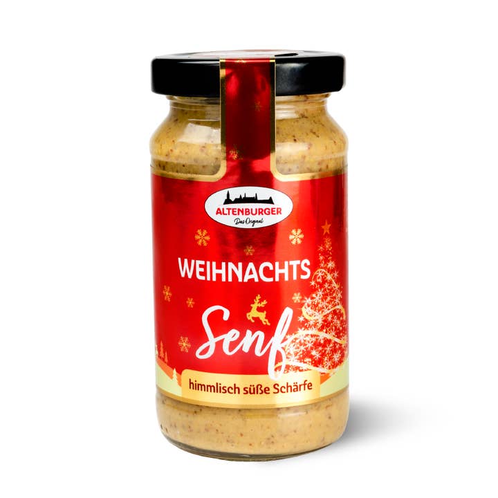 Christmas mustard - sweet and spicy for wholesale by Altenburger Senf & Feinkost GmbH & Co. KG