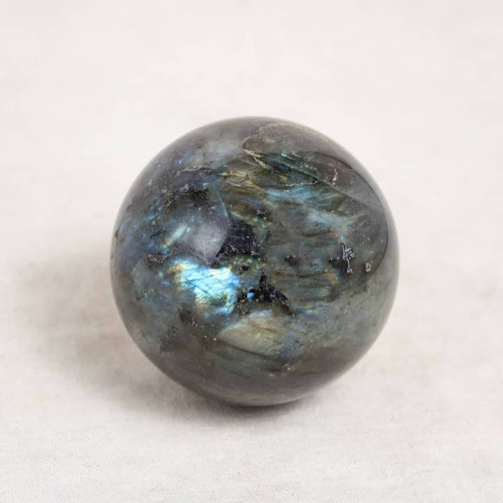 Tiny Rituals - Wholesale Spiritual Stone/Crystal - Labradorite Sphere - 1 of a Kind - Large - AAA Premium Quality17