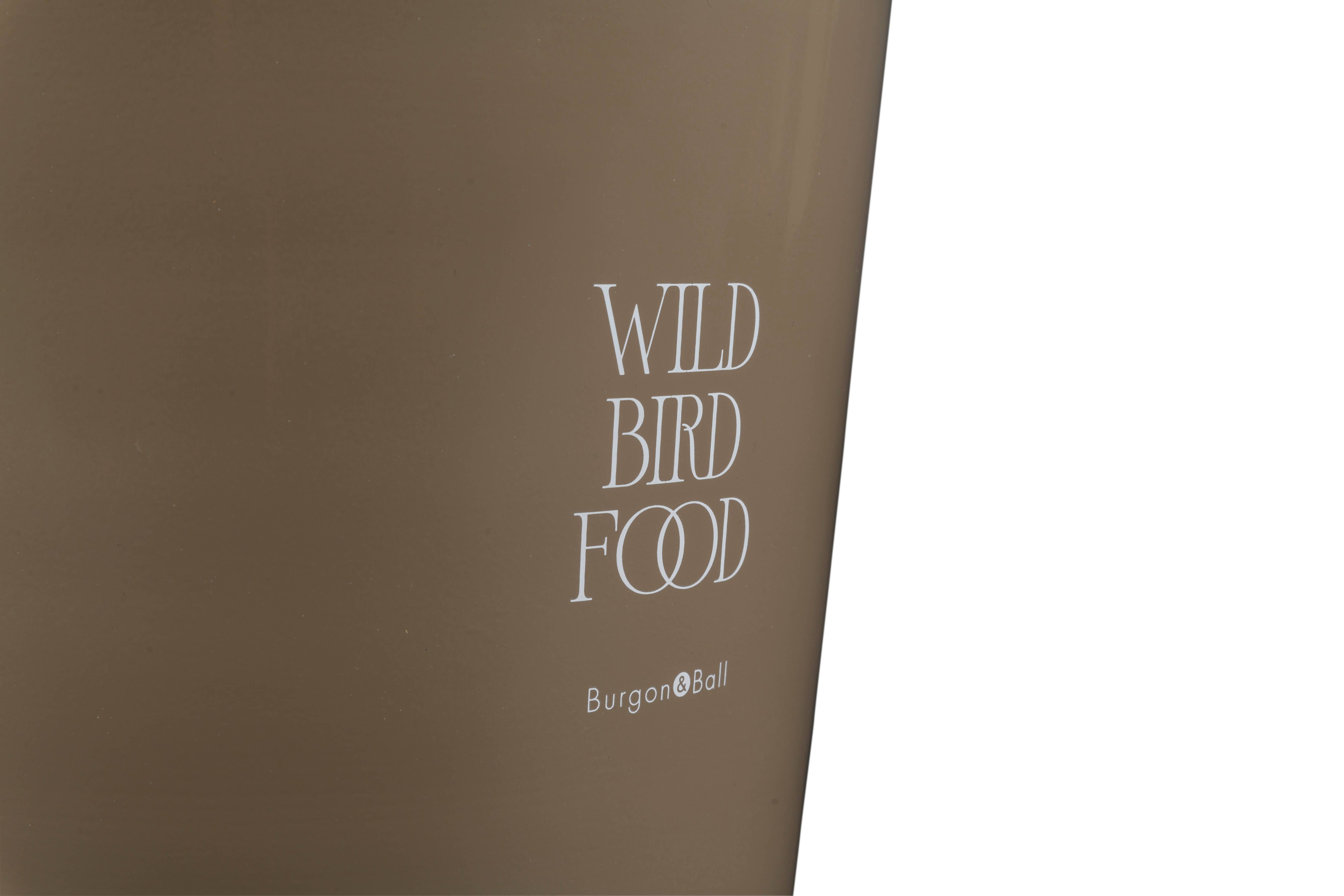 Burgon and Ball – wholesale Bird feeder – NEW Wild Bird Feed Tin - Truffle5