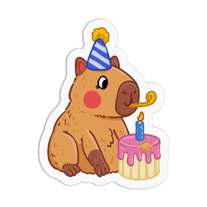 Adesivi di Capibara per Compleanno per la vendita all'ingrosso da parte di Girls Printing House