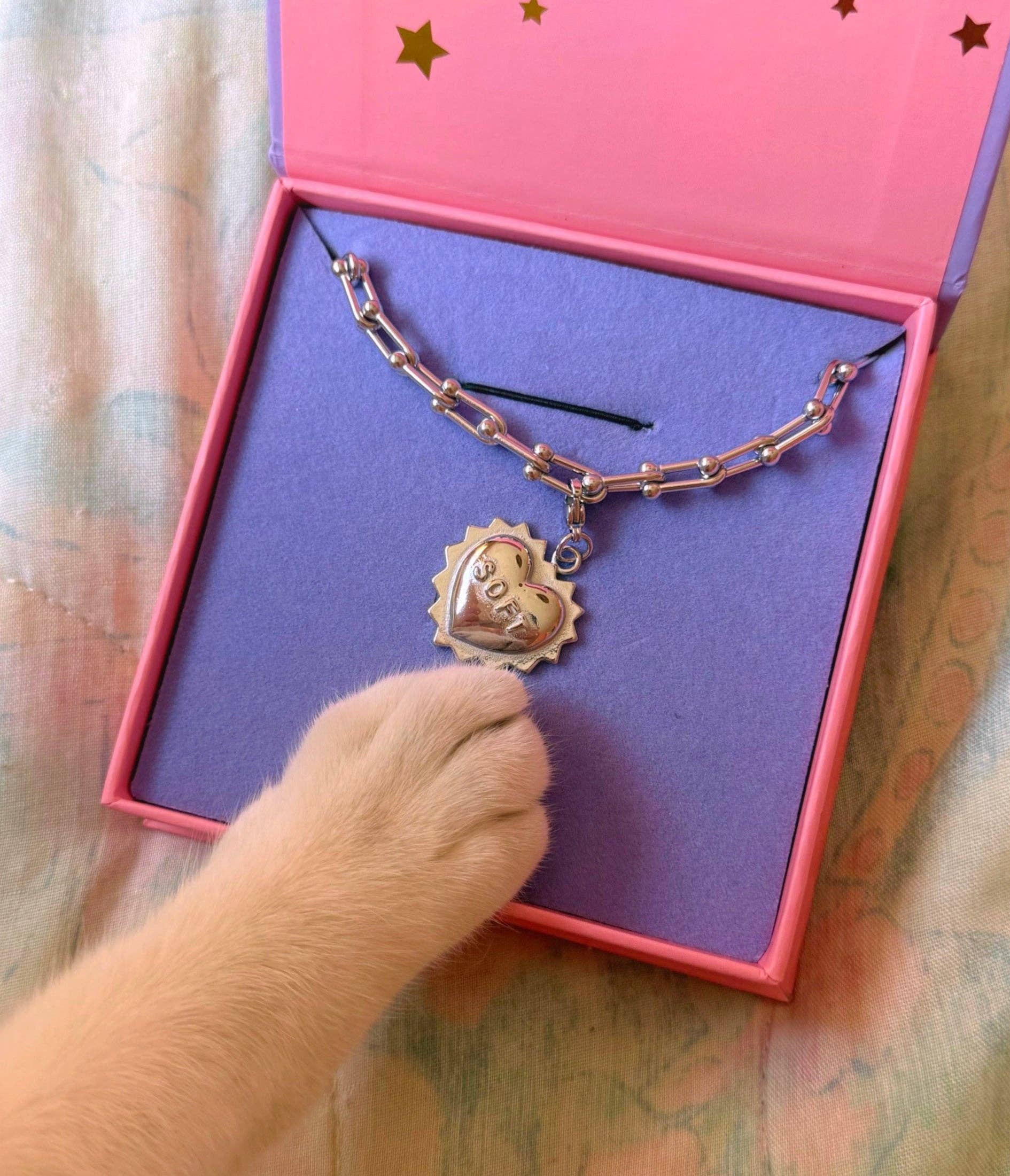 ReesaBoBeesa - Wholesale Pendant/Charm Necklace - Soft Heart Chain Necklace2