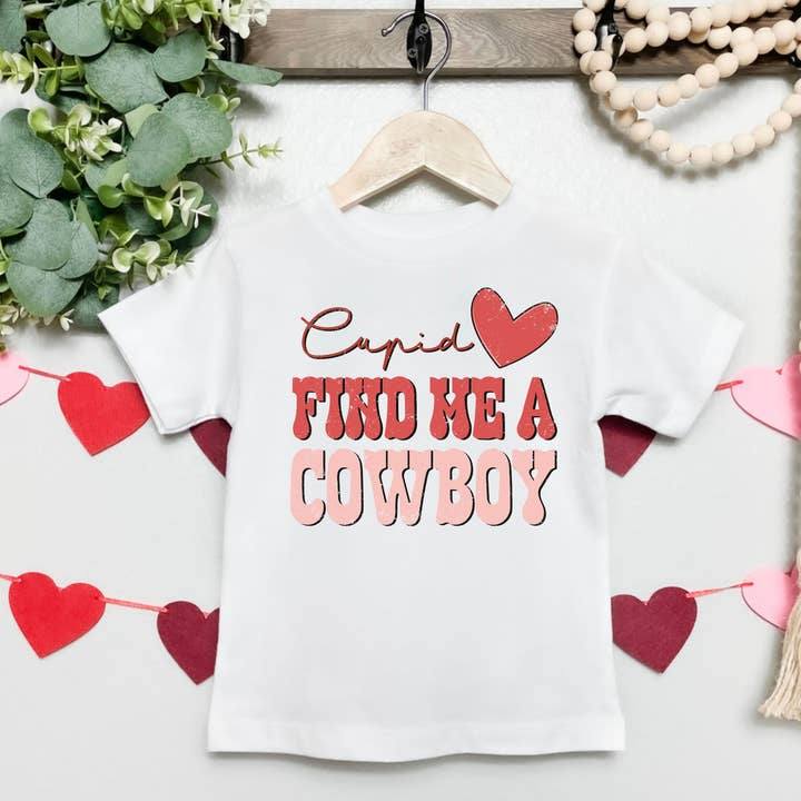 Cupid Cowboy Tee for wholesale by Peach Tree Textile + Trends