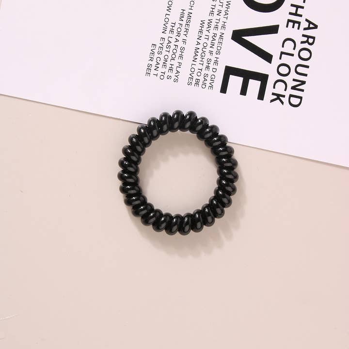 NINEXIS - Wholesale Hair Tie - CWAHA1108_Simple Phone Line Hair Tie 20