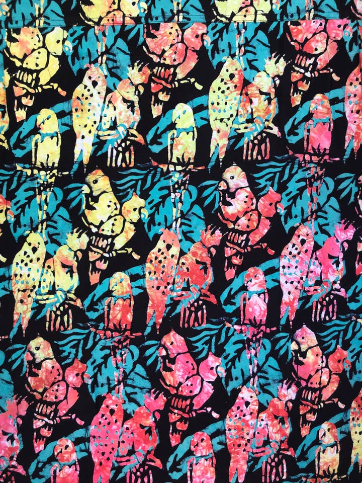 Bingin Kimono - Parrot Fashion voor wholesale door Rum Reggae Clothing