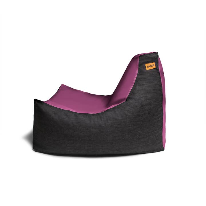 LuvU - Wholesale Chair - Jaxx Pixel Gamer Bean Bag Chair, Premium Vinyl / Dark Denim61