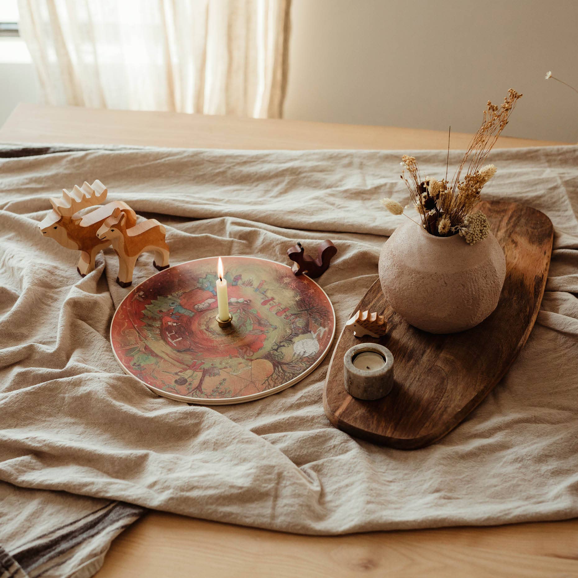 Wilded Family – Großhandel 3D-Wandkunst – Herbst-Rad3