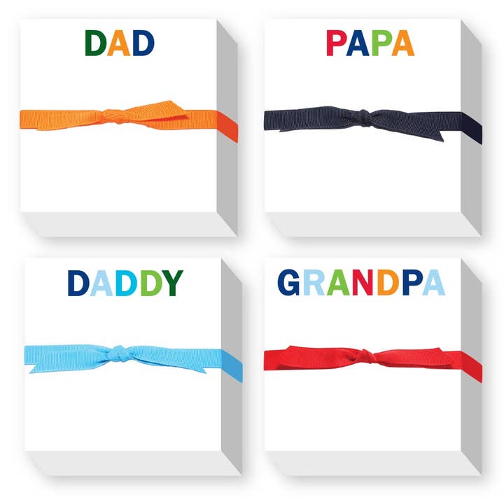 FATHER'S DAY CHUBBIE NOTEPADS for wholesale by Donovan Designs