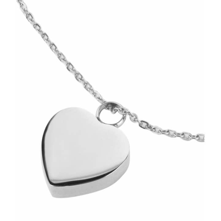 Traveller Necklace (ashes) - Stainless steel - 45+5cm - with for wholesale by Hollander Jewels B.V.