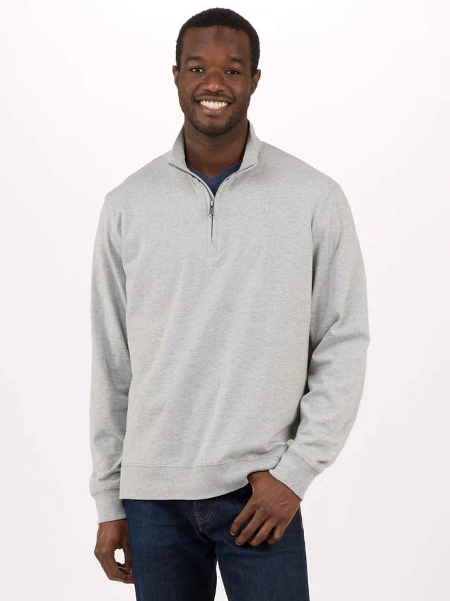 Boxercraft - Vente Sweat-shirt – homme - Veste Alumni Quarter Zip pour hommes7