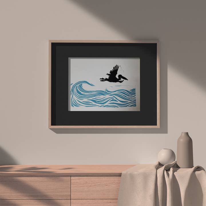 Stampa pellicano per la vendita all'ingrosso da parte di Tiny Print Studio