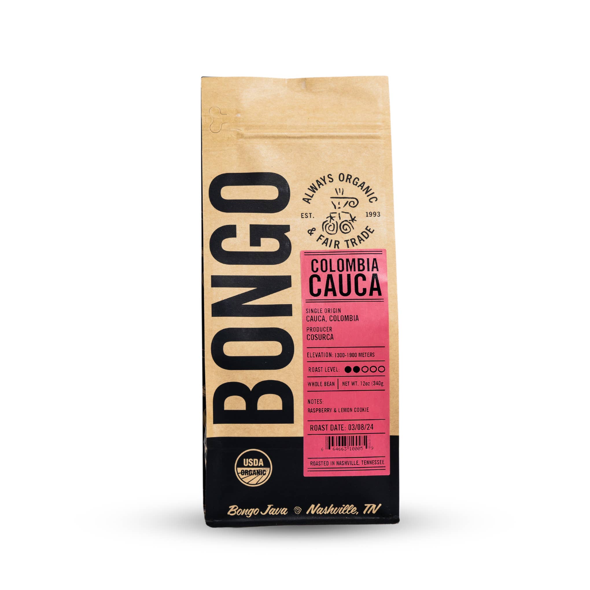 Bongo Roasting Co. - Wholesale Coffee Beans - Colombia Cauca