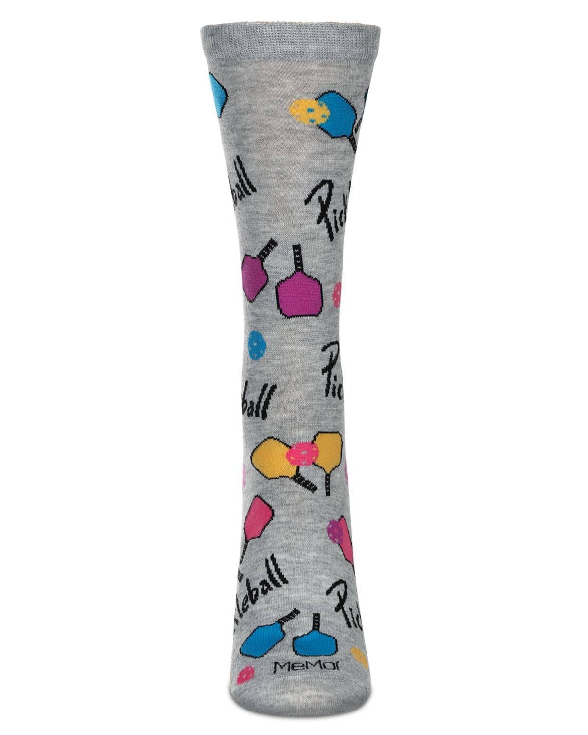 Light Gray Heather Pickleball Paddle Bamboo Crew for wholesale on Faire1