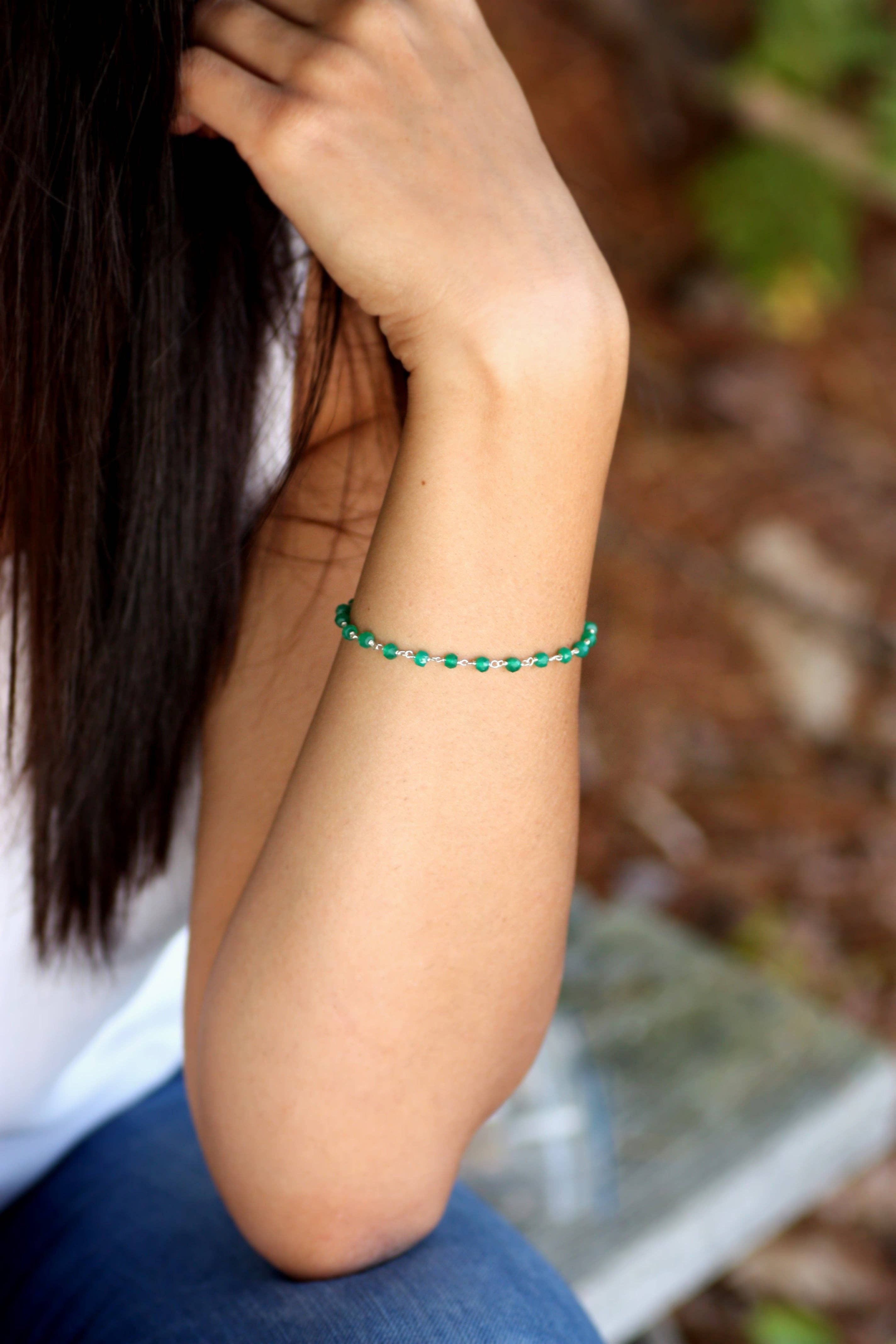 Azki Jewelry - Wholesale Beaded Bracelet - Wire Wrapped Bracelets10