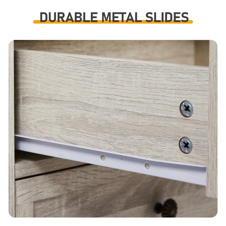 Paris Loft Inc - Wholesale Cabinet - Vintage White Three Drawer Solid Wood Leg Bedside Table11