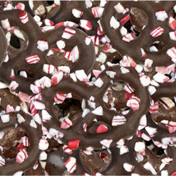 Simply Delightful - Wholesale Pretzels - Chocolate Peppermint Pretzels