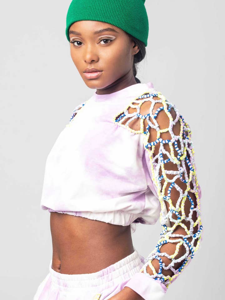 Crop Top & Shorts 2 Piece Set for wholesale by NezYorkCity