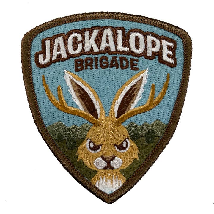 Jackalope Brigade patch for wholesale by Monsterologist