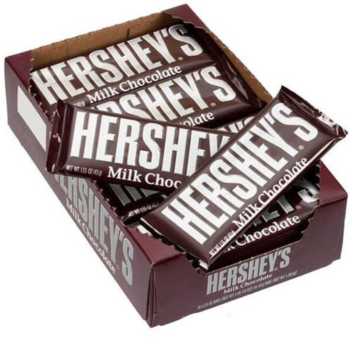 I Got Your Candy - Wholesale Chocolate Bar - Hershey's Candy Bar Plain 1.55oz - 36ct