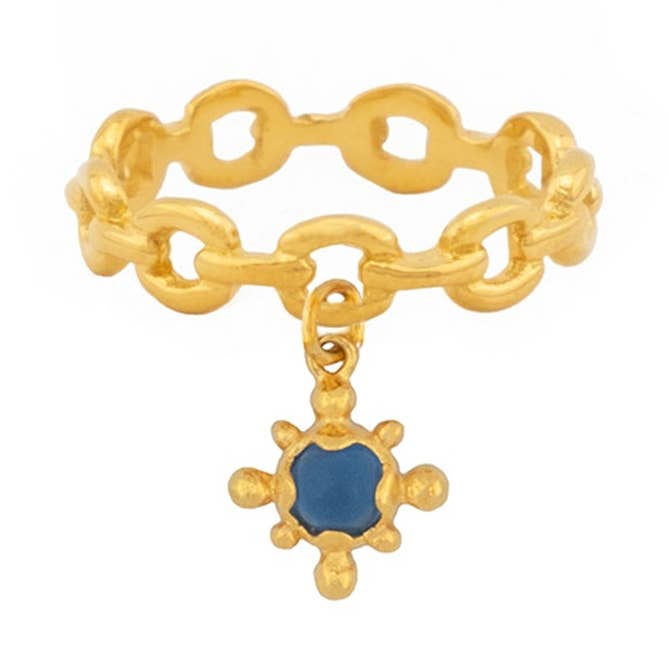 Bague Charme Chaîne pour la vente par Hunt Of Hounds