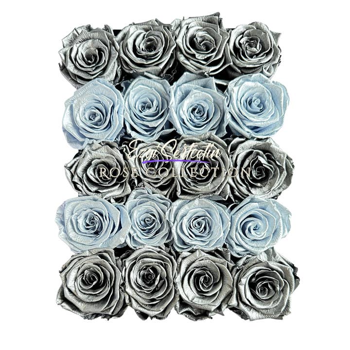 Ezgi Sertcetin - Wholesale Artificial flowers - Preserved Rose Deco Gift Box|Premium Quality Handcrafted 20 Roses x 6.5 cm Diameter|Non Toxic|Excellent for All Events and Organizations|by Ezgi Sertcetin92