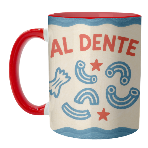 ART WOW (We Ship to the US with DHL) - Wholesale Coffee Mug - Mugs 'Al Dente' by Ms Doodle12