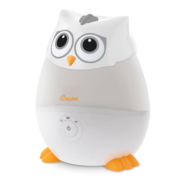 Crane Snow Owl 0.5 Gal Humidifier with Aroma & Night Light for wholesale by Crane USA