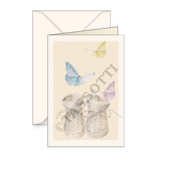 Großes Ticket - Geburtsschuhe für den Großhandel von Grafiche Tassotti