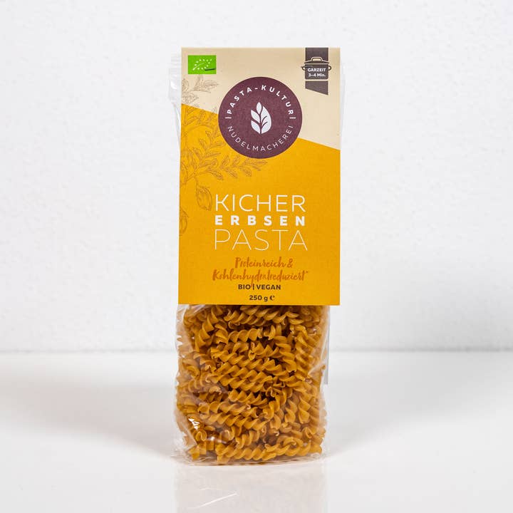 Organic Chickpea Pasta, 250 g for wholesale by Pastakultur