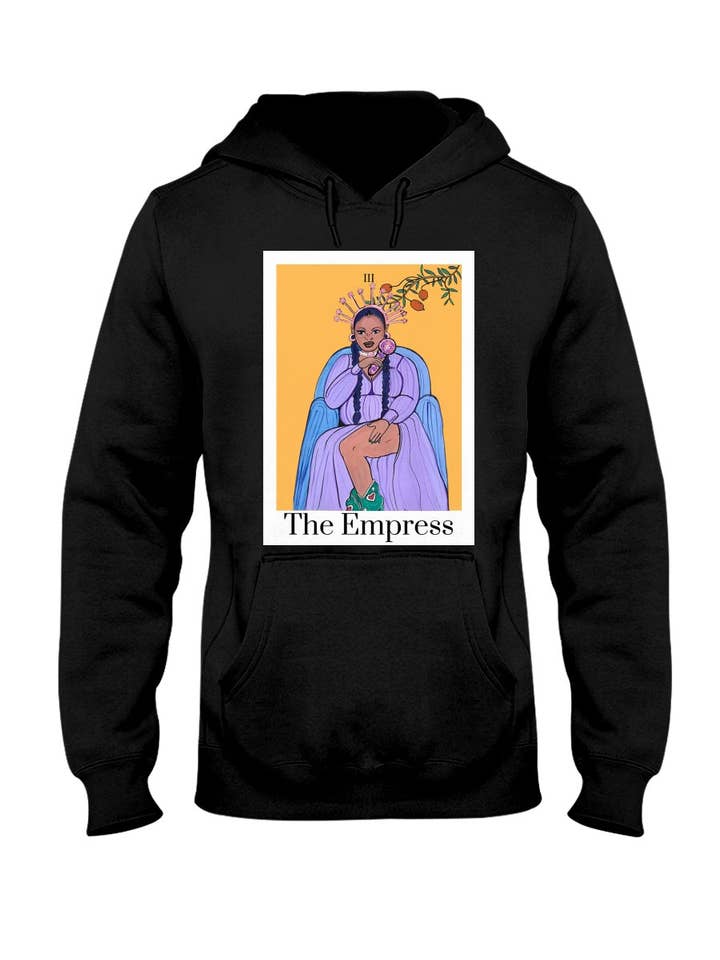 D. Ridley Designs - Vente Sweat à capuche – unisexe - Sweat à capuche The Empress Tarot Card1