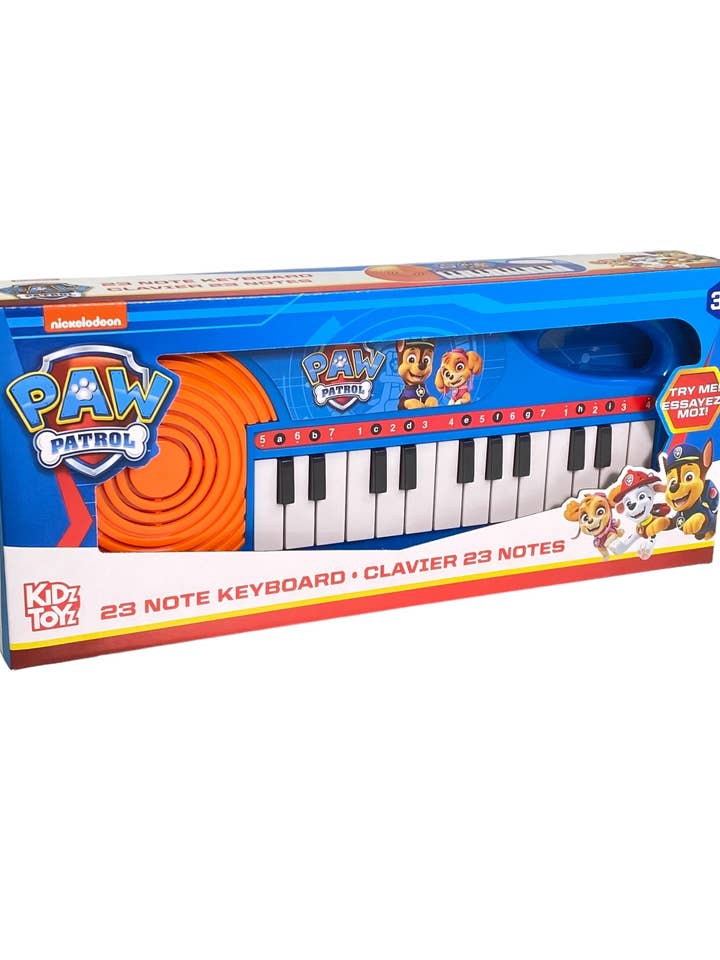 Paw Patrol Musical Toy ā Kids 23 Note Keyboard for wholesale by License 2 Play Toys